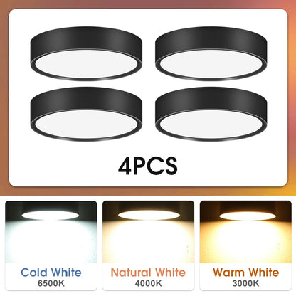 LED Spot Downlight Led Ceiling Light 10/15/25W Surface Mounted Downlights Thin Foldable Spotlight for Living Room Spots Ceiling Lighting Depot