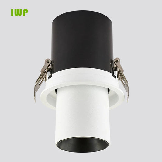 1Pcs NEW Style LED Aluminum Recessed Rotating Downlight 9W/12W/15W/18W/20W/24W Chip COB Spot Light Ceiling Lamp AC85-265V Lighting Depot