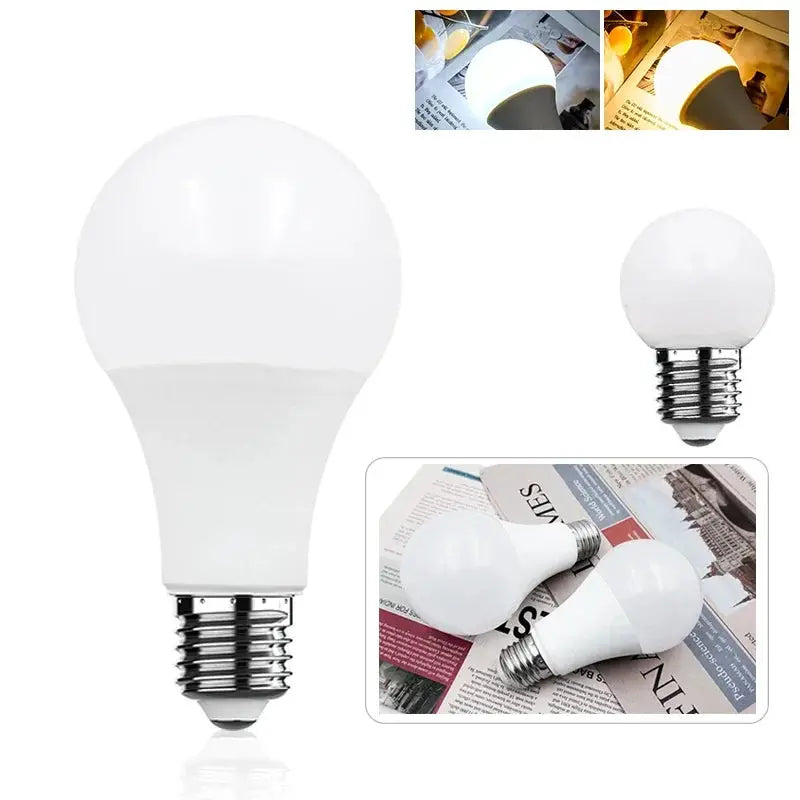 LED Bulb Lamps E27 E14 3W 6W 9W 12W 15W 18W 20W 24W Light Bulb AC 220V Indoor Lighting High Brightness Lampada Led Bombillas Lighting Depot