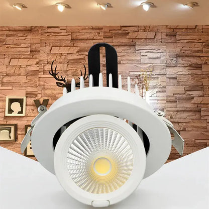 LED Downlight Super Bright Recessed LED Dimmable COB 9W 12W 15W 18W 220v LED Spot light LED decoration Ceiling Lamp Lighting Depot
