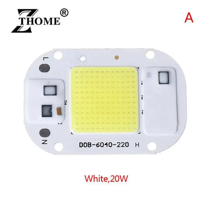 LED Chip 20W 30W 50W AC110 220V Smart COB Lamp Beads LED Lamp Without Driver DIY Lampada Outdoor Chip Light Floodlight Spotlight Lighting Depot