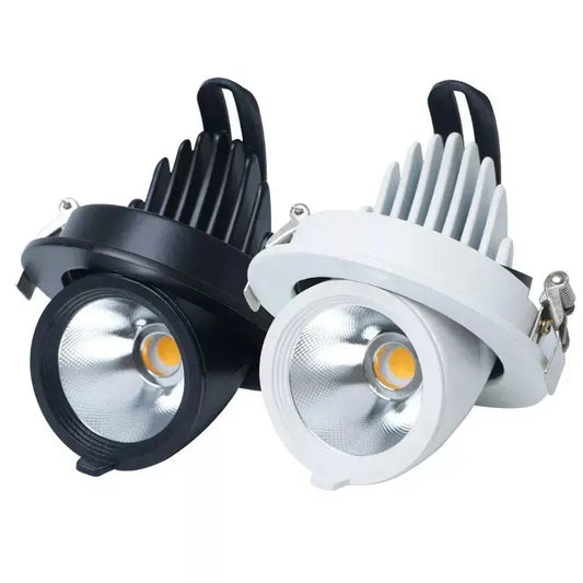 LED Downlight Super Bright Recessed LED Dimmable COB 9W 12W 15W 18W 220v LED Spot light LED decoration Ceiling Lamp Lighting Depot