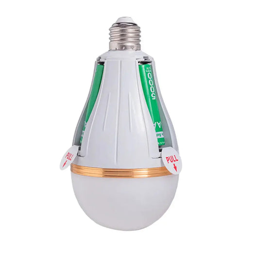 LED Bulb Light Smart Charging Chip Power Failure Emergency Home 18650 Battery Flicker-Free with Hook Detachable Emergency Bulb Lighting Depot