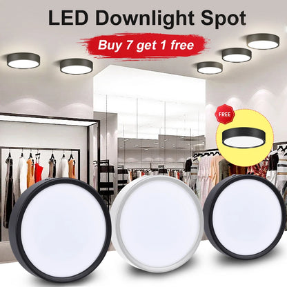 LED Spot Downlight Led Ceiling Light 10/15/25W Surface Mounted Downlights Thin Foldable Spotlight for Living Room Spots Ceiling Lighting Depot