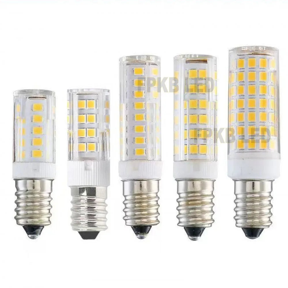 18W 15W 12W 9W 7W  E14 LED Bulb Lamp 220V-240V Mini Corn Bulb Light 2835SMD 360 Beam Angle Replace Halogen Chandelier Lights Lighting Depot