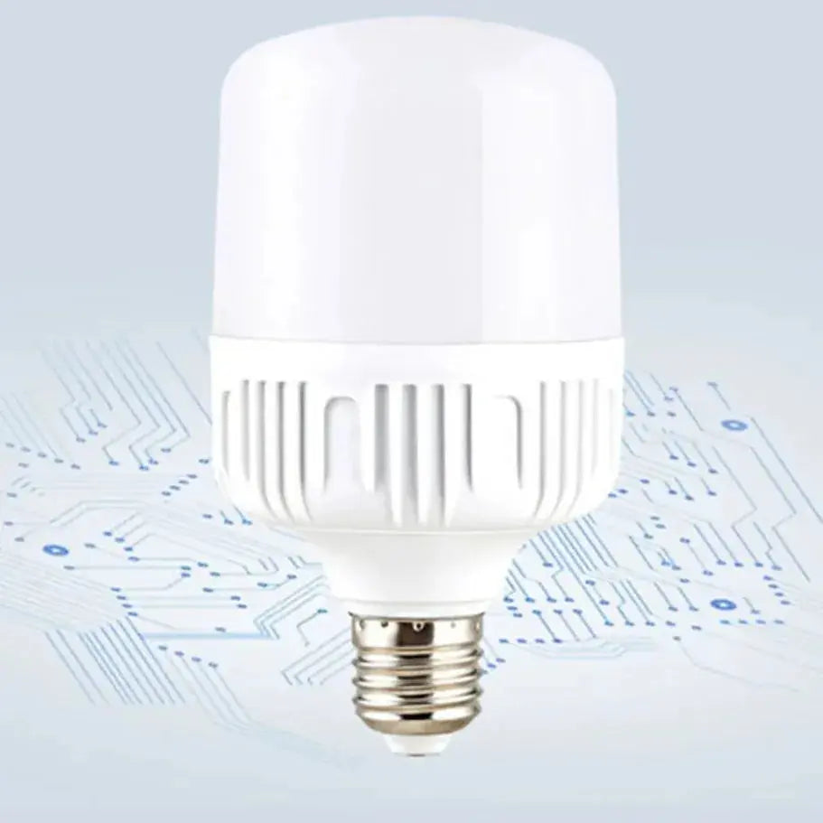 100W E27 LED Screw Mouth Light 220V High Brightness Light Bulb White Light Eye Protection Non Flickering High Heat Dissipation Lighting Depot