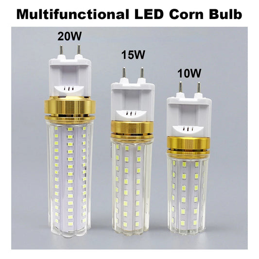G12 Led Corn Light Bulbs Bulb 12W Warm White 10W 15W 20W Cool Neutral 220V 240V 85-265V Pc Cover Shell 360 Beam Lampada Smd2835 Lighting Depot