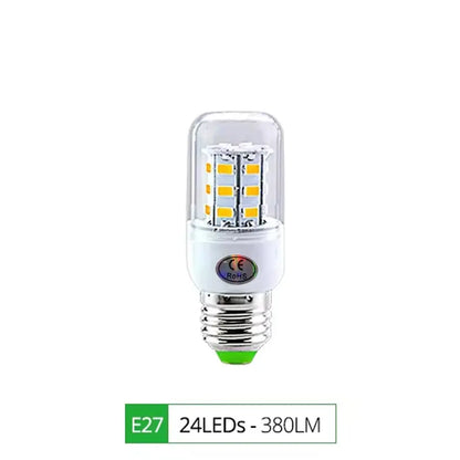 E27 LED Lamp E14 LED SMD 5730 220V Corn Light Bulbs 24 36 56 72LEDs Lamparas LED Chandelie For Home Decoration Ampoule Led Light Lighting Depot