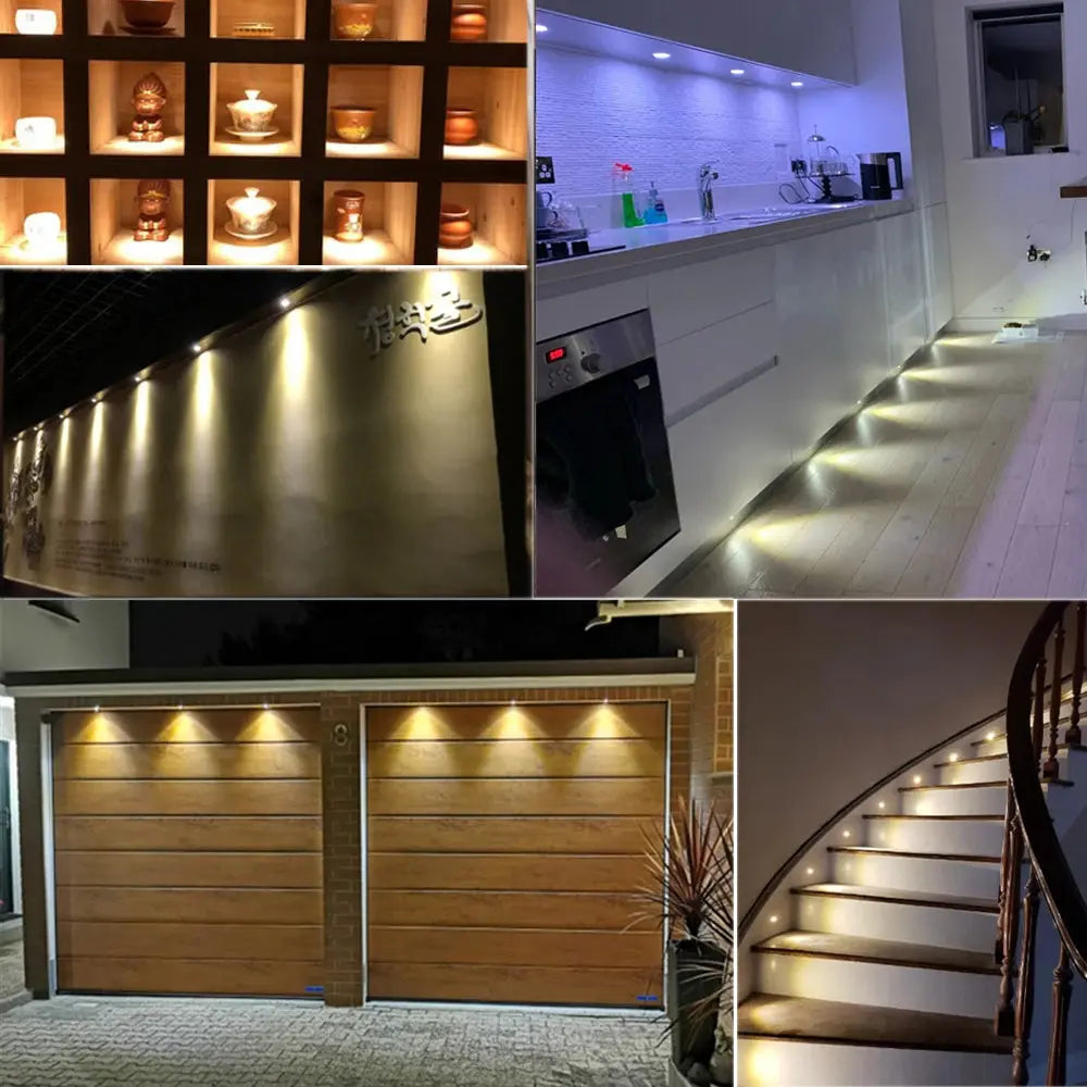 LED Mini Spot Light Recessed Ceiling Downlight DC12V 1W Spotlight 15mm Bedroom Kitchen Spot Light Staircase Cabinet Lights The Lighting Depot