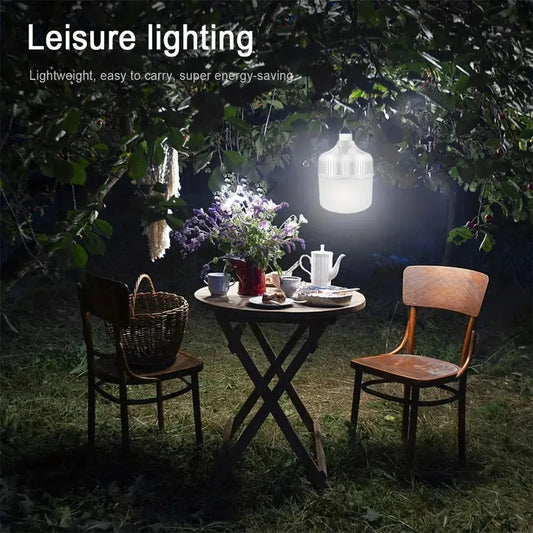 Usb Rechargeable Led Bulb Portable Camping Light Bulb Emergency Lighting Flashlight Lights Outdoor Picnics Hanging Tent Light Lighting Depot