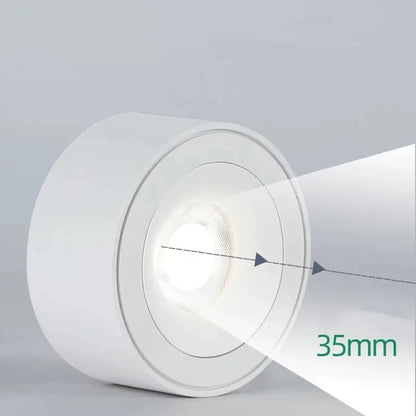 Recessed Anti-glare LED COB Downlight  Dimmable AC85-265V Ceiling Lamp Spot Light 12W 15W 20W Home Living Room Bedroom Lighting The Lighting Depot