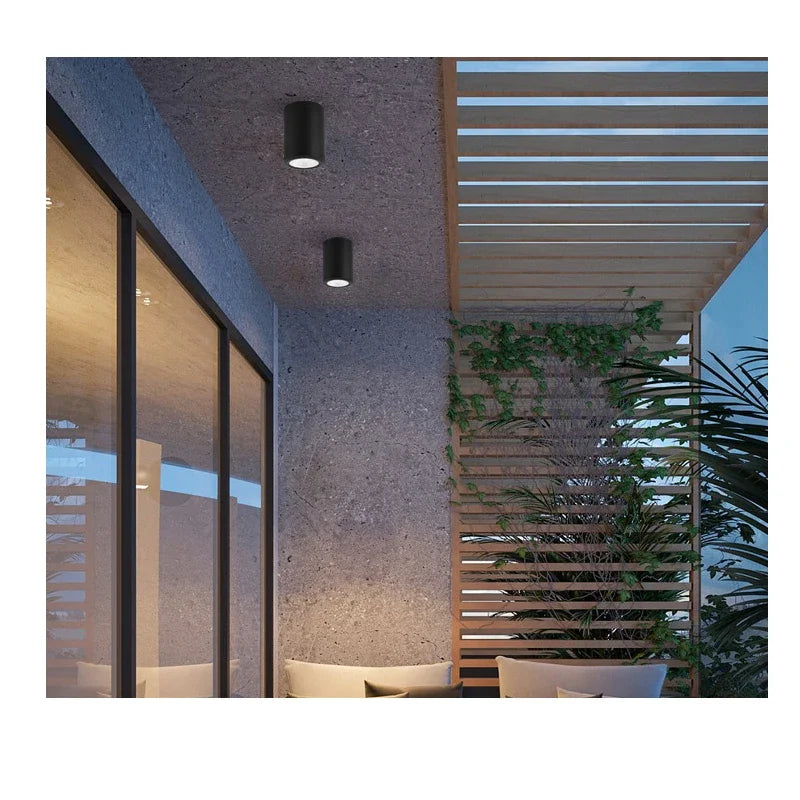 LED Downlight Ceiling Spotlight 7W 12W 18W Surface Mounted Aluminum Spots Lamp For Room Home Kitchen Bathroom Lighting Depot