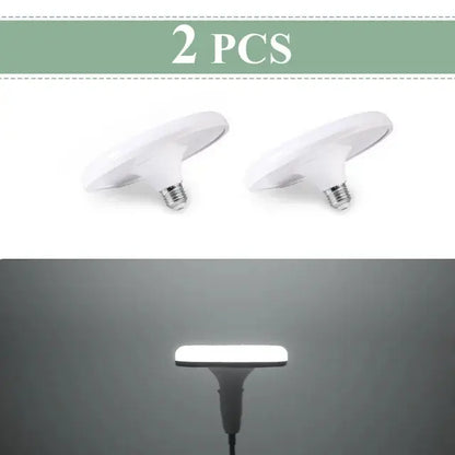 LED Light Bulb 220V UFO Light Lamp Round Super Bright Power Led Lamps White Lights Spotlight Home Bulb E27 Kitchen Bedroom Top Lighting Depot