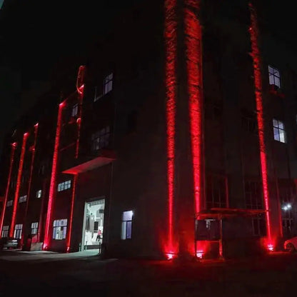 Outdoor LED Wall Spotlights 3W Landscape Lighting 220V Red Green Blue RGB  IP66 Waterproof a Beam of Light The Lighting Depot