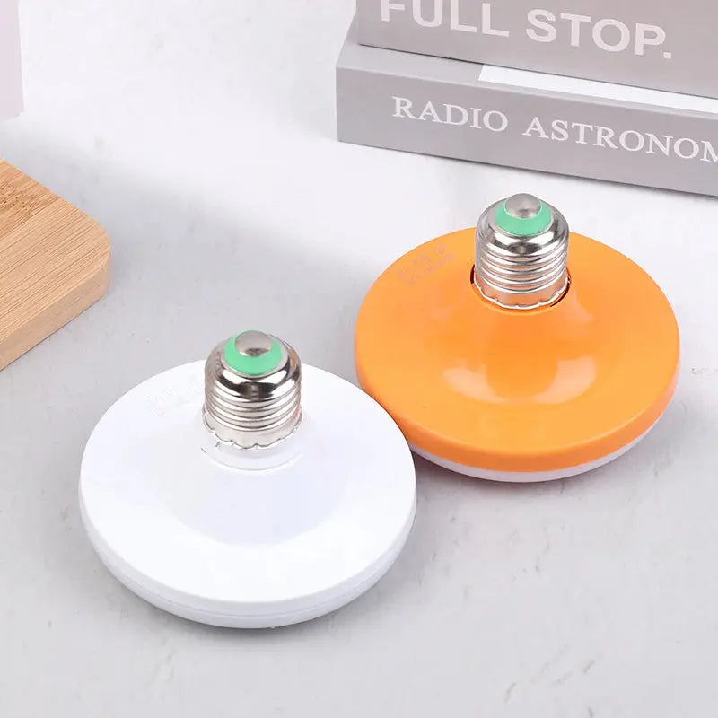 LED Bulb 220V E27 Base Household Energy Saving Lamp 12W Indoor Lighting Flying Saucer Light Ceiling Lamp Garage UFO Lamp Lighting Depot