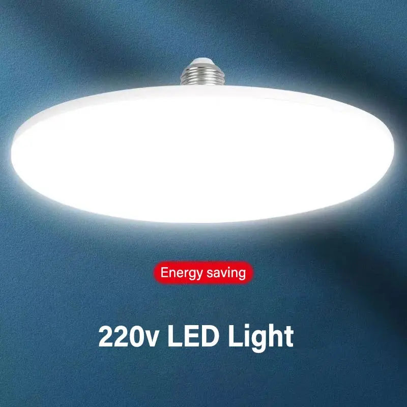 1PC 220V LED Bulb E27 Base Household Energy Saving Lamp 20W 30W 40W 60W 100W Indoor Lighting Flying Saucer Light Ampoule E27 Lighting Depot