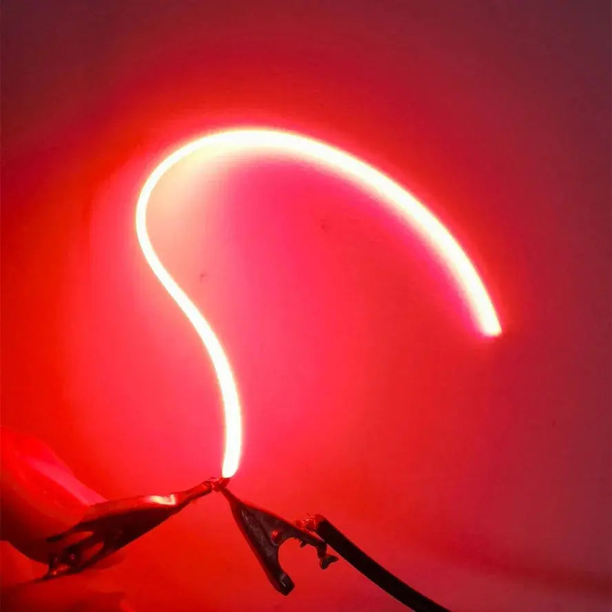 LED Same End Filament Flexible Ultra Slim 3V Spiral Bulb Filament Retro Edison Bulb Lamp Parts Diode Lighting Strip Decoration Lighting Depot