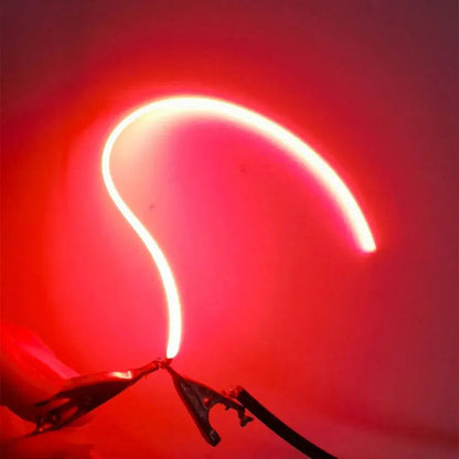 LED Same End Filament Flexible Ultra Slim 3V Spiral Bulb Filament Retro Edison Bulb Lamp Parts Diode Lighting Strip Decoration Lighting Depot