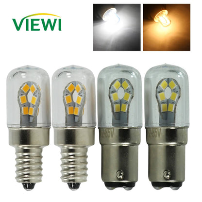 Lampadine LED Corn Light B15 B15D E14 110v 220V 12V 24V 3W Mini Spotlight for Refrigerator Sewing Lamp 12 24 Volt Indoor Bulb Lighting Depot
