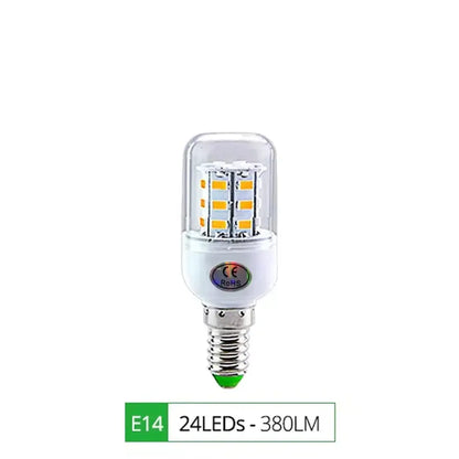 E27 LED Lamp E14 LED SMD 5730 220V Corn Light Bulbs 24 36 56 72LEDs Lamparas LED Chandelie For Home Decoration Ampoule Led Light Lighting Depot