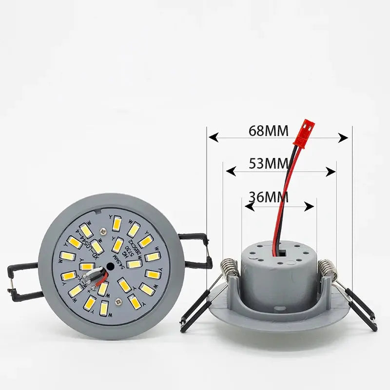 LED Crystal Light Transform Bulb 5W LED Corn Bulb Integrated Light Source For Ceiling Chandeliers Retrofit Lamp AC220V Lighting Depot