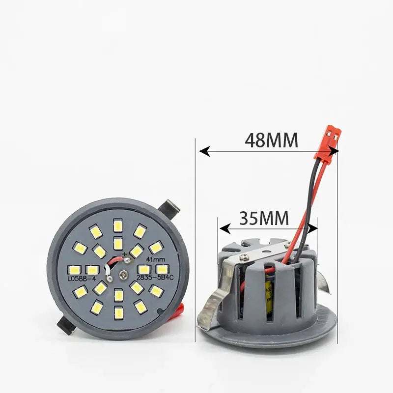 LED Crystal Light Transform Bulb 5W LED Corn Bulb Integrated Light Source For Ceiling Chandeliers Retrofit Lamp AC220V Lighting Depot