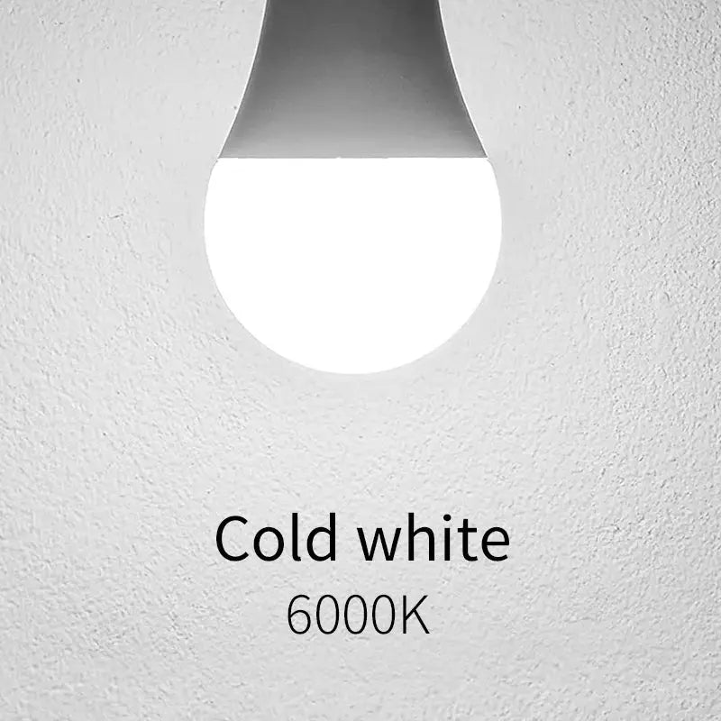 8Pcs/Lot LED Bulb Light 12-85V High Power 3W 6W 9W 12W 15W 18W 20W E27 E14 B22 High Lumen Suitable For Study Kitchen Living Room Lighting Depot