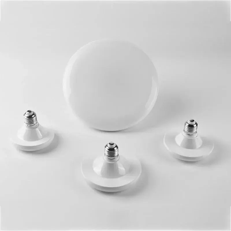 E27 LED Energy-saving Bulb AC220V Household 6500K White Light High Color Rendering Bedroom Restaurant UFO Bulb Lighting Depot