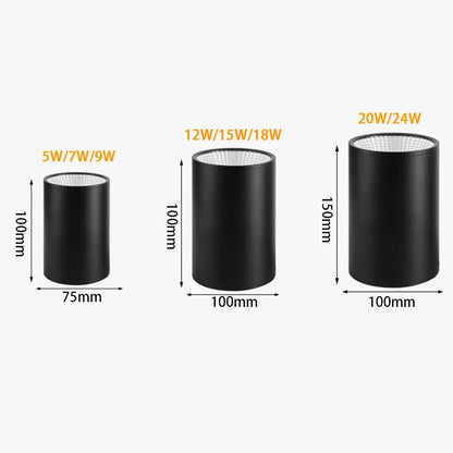 LED Surface Downlights Dimmable for Bathroom Kitchen   COB Ceiling Lights 15W 18W 20W LED Indoor Lighting Lights AC Lighting Depot