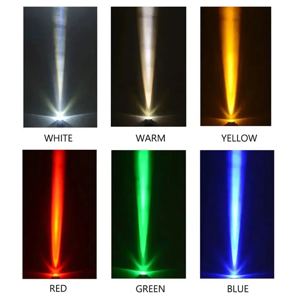 Outdoor LED Wall Spotlights 3W Landscape Lighting 220V Red Green Blue RGB  IP66 Waterproof a Beam of Light The Lighting Depot