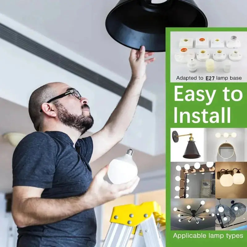 LED Bulb E27 20W 15W 220V 230V G80 G95 G120 Energy Saving Global Light Lampada Ampoule LED Light Bulb White Warm White LED Lamp Lighting Depot