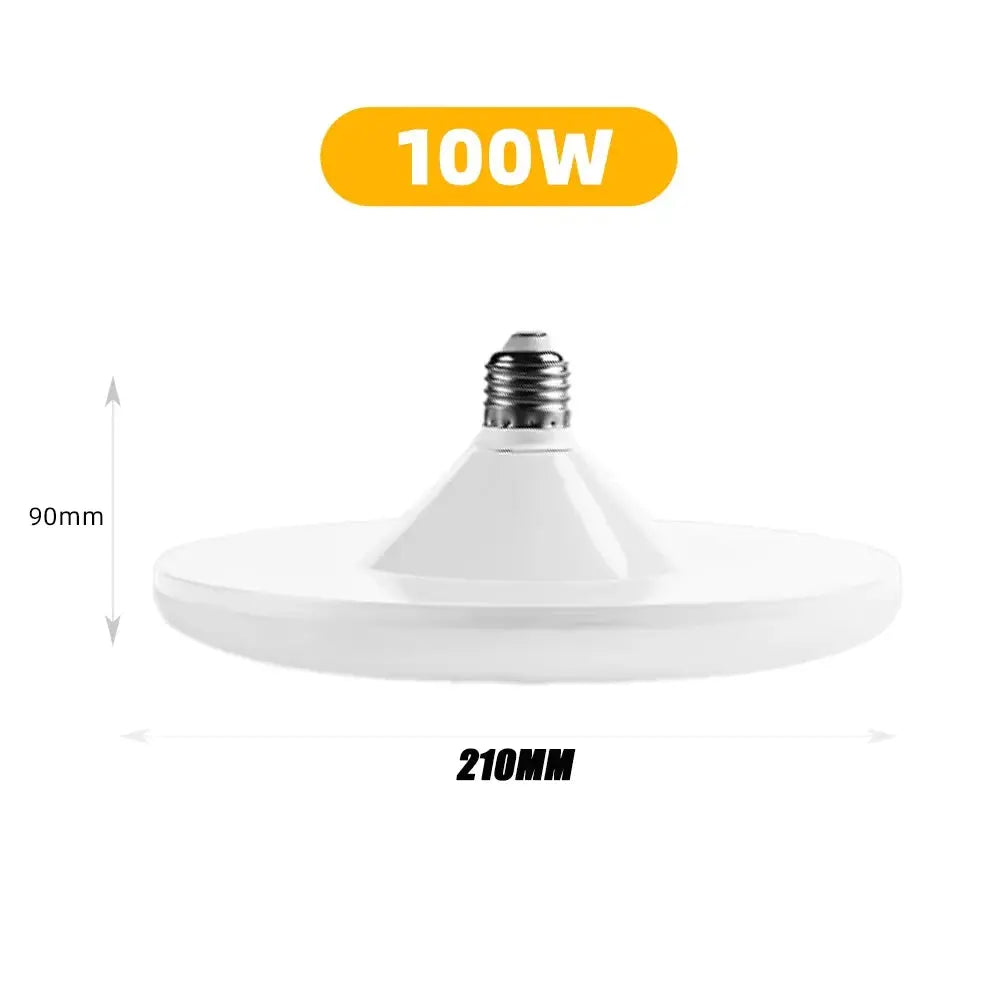 1PC 220V LED Bulb E27 Base Household Energy Saving Lamp 20W 30W 40W 60W 100W Indoor Lighting Flying Saucer Light Ampoule E27 Lighting Depot