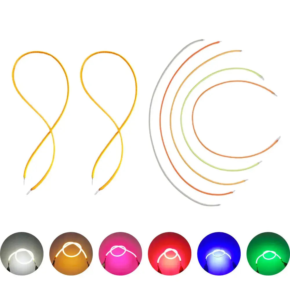 Led Soft Filament Diode Filament DC3V 38/60/80/95/125/130/145/185/200/255/300/360/450/460MM Edison Bulb Lamp Parts DIY Accessory Lighting Depot