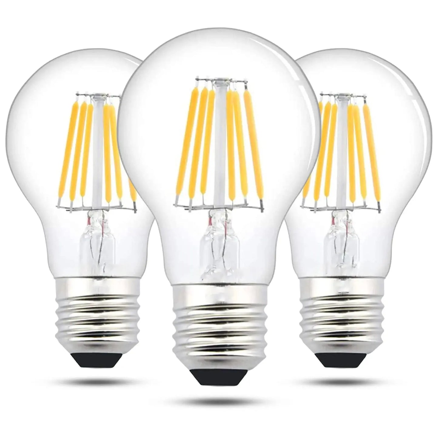 Led Lamp A19 A60 Filament Bulb Low Voltage DC 12V 24V 6 Watt Globe Led Bulb Daylight White 4500K Warm White 2700K E27 E26 Lighting Depot