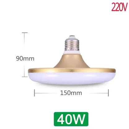 Led Bulb UFO E27 Led Light Bulbs For Home AC220V Energy Saving Garage Lights 15W 20W 40W 50W 60W Indoor Lighting Ceiling Lamp Lighting Depot