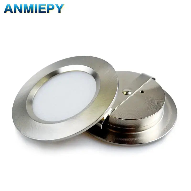 LED Spotlight Ultra-thin 14mm 3W 5W 7W 12V 2inch Recessed Ceiling Lamp D55mm House Hotel Living Room Mini Downlight Lighting Depot